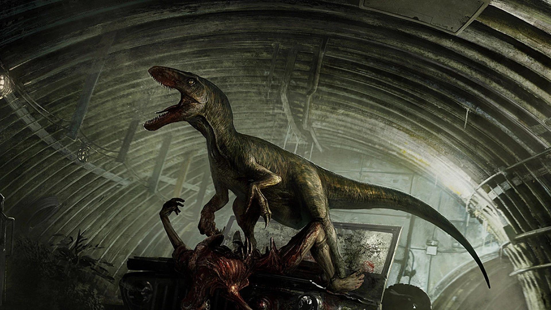 The Isle Evrima dinosaur game environment